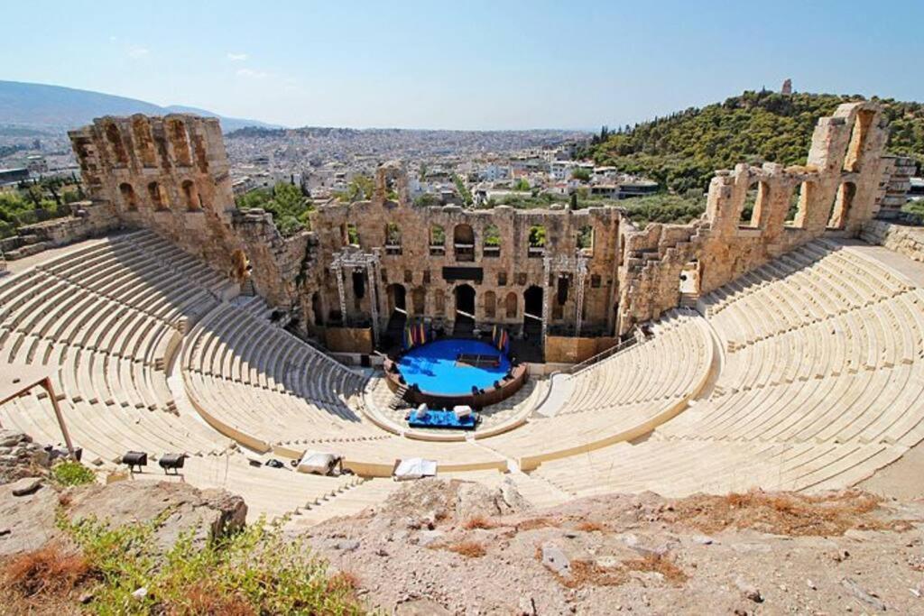 Spacious Beauty In Athens, 55M2, Metro 7' Exterior foto